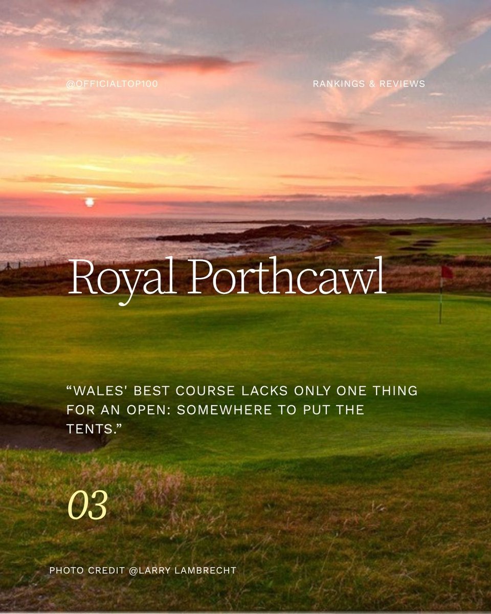 Top 100 Golf Courses tweet media