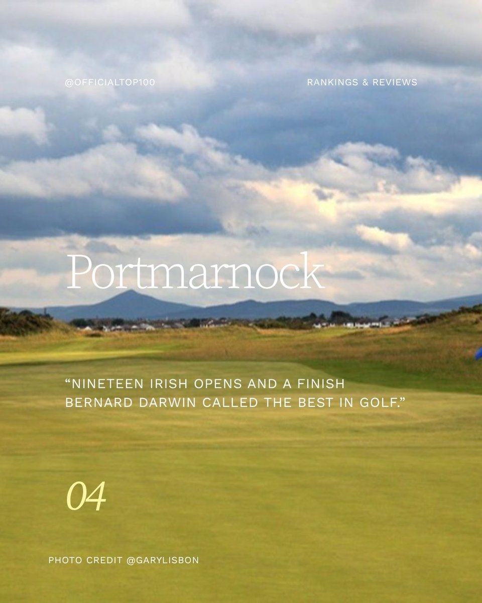 Top 100 Golf Courses tweet media