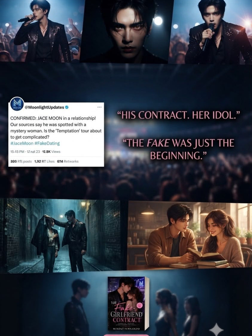 Minuki_writes's tweet photo. 🚨 BREAKING: Jace Moon spotted with a mystery woman?! The internet is losing its mind, but the real story is behind closed doors.🤫📸”His contract. Her idol. The fake was just the beginning."Read THE FAKE GIRLFRIEND CONTRACT on Amazon &amp; Kindle now  #BookX #RomanceReader #idolxfan https://t.co/NjXNLyqdJd