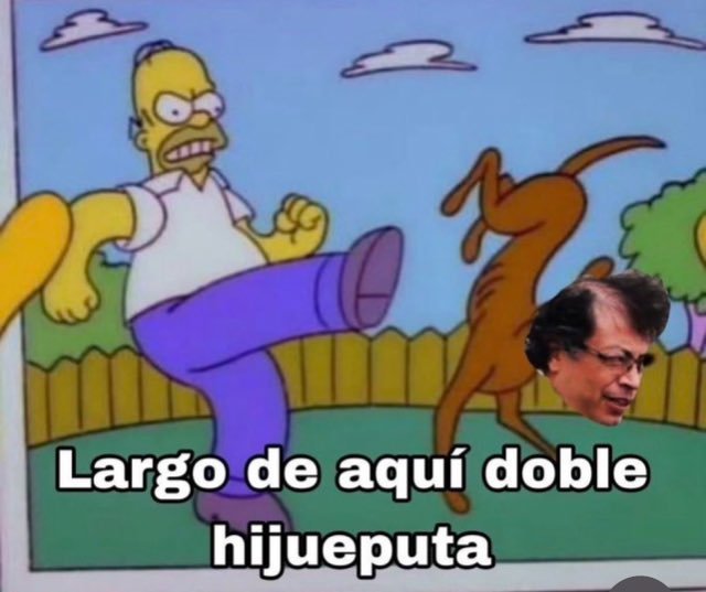diegocastulo877's tweet photo. @petrogustavo Largo de aquí Petro!! https://t.co/rScnZW45y5