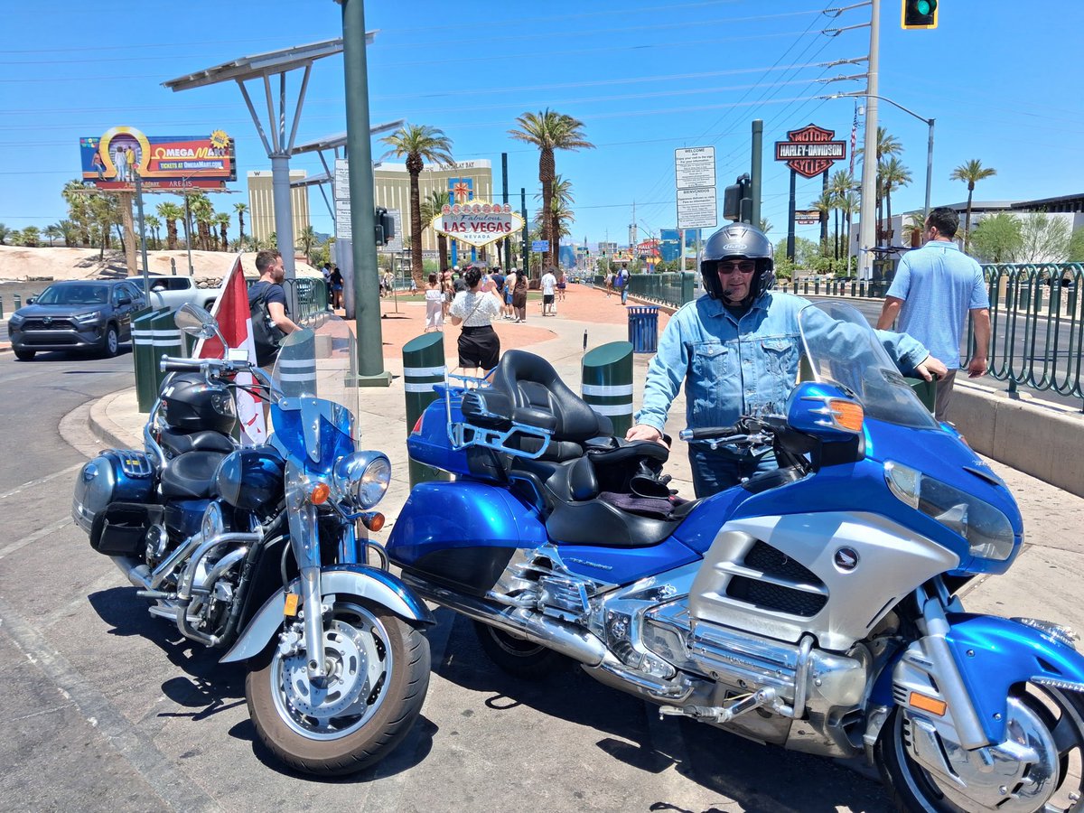 Dale1987's tweet photo. Vegas motorcycle trip https://t.co/UgK5rOCBO2
