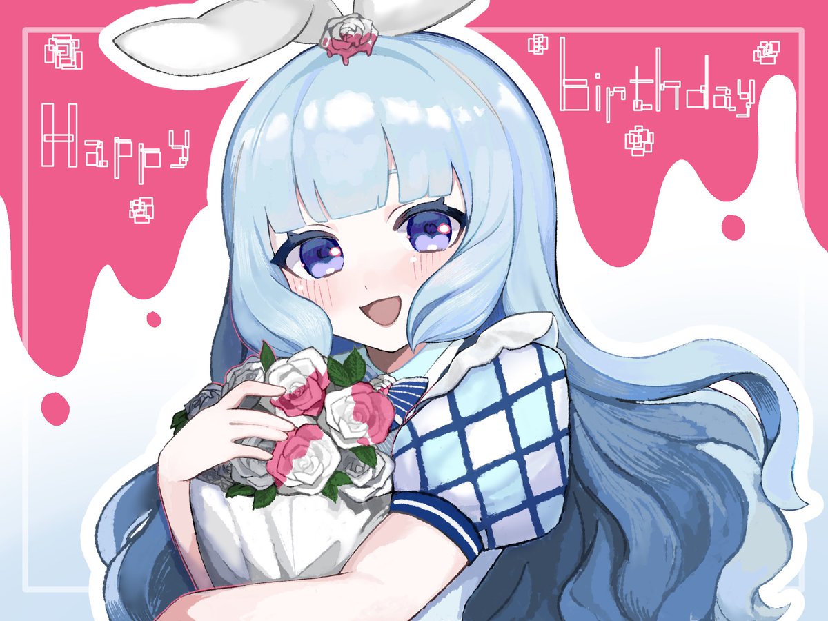 KumoueIris's tweet photo. おはあいりす☁️🌈
今日は誕生日です🎂
昨日退院したばかりだから、今日はお家でゆっくり過ごす予定
よかったら、「おめでとう」の一言だけでももらえたらすごく嬉しいな
みんなとたくさんお話ししたり、一緒に楽しんだりできたら嬉しい！ これからもよろしくね🩵

イラスト #enzerutarutopaf https://t.co/26u8uaWK97