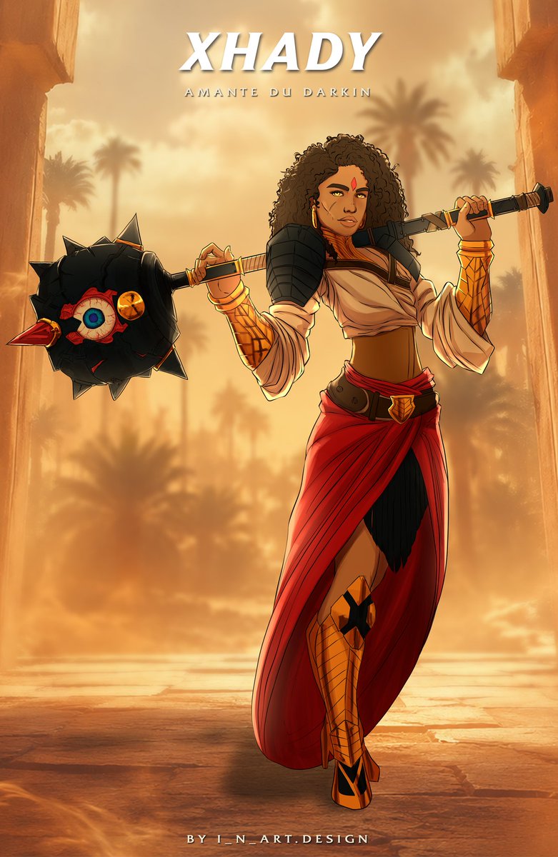 JdrRuneterra's tweet photo. Decouvrez la version de Xhady par L_N_art.design https://t.co/iQMdnlKtfV