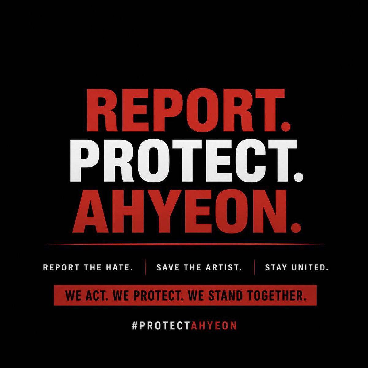 ahyeonusa's tweet photo. 🚨 MASS REPORT🚨

The posts listed below contain content that sexualizes AHYEON through edited or inappropriate clips.

⚠️ Please DO NOT quote repost, reply, or engage with these posts. We DO NOT want to give them engagement

#ProtectAHYEON https://t.co/qAZsPbUAIG