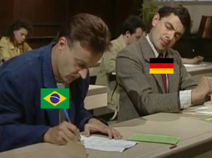 gustatafi's tweet photo. A Alemanha no jogo de hoje após o do brasil https://t.co/0ljaFNCRuV