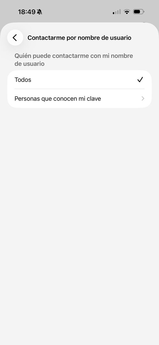 matyramirez_'s tweet photo. @leoneltudo A mi ya me apareció la nueva función y vi que podés ponerle clave para que justamente no te pueda hablar cualquier persona 🔑 https://t.co/AaPtLGueeG