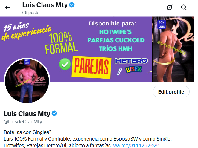 Luis y Clau Mty tweet media