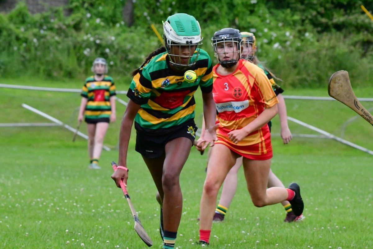 Glengirls1's tweet photo. Well done to our Minor team and mentors on their Championship victory tonight against @NewcestownCC 
💚🖤💛 https://t.co/FiSbAfsiDG