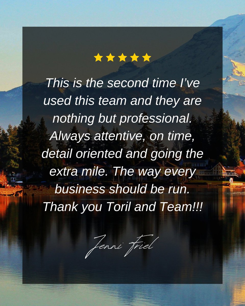 TorilSchoepfer's tweet photo. Your local real estate experts.๐ก
Proven strategies. Trusted experience.โจ๐ฏ
For exclusive buyer and seller representation, talk to Toril
๐ฒ 253-350-2638
๐ง 1toril@torilsellshouses.com
๐ https://t.co/TGJmMyIW8Z
#TorilSellsHousesTeam
#MostRecommended
#5StarReviews
#GiveBack https://t.co/tLtxcwgQlv