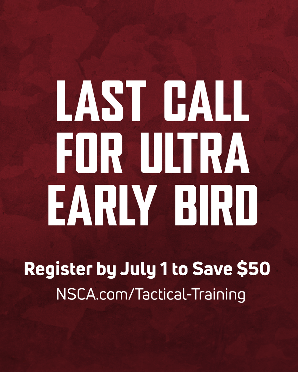 NSCA tweet media