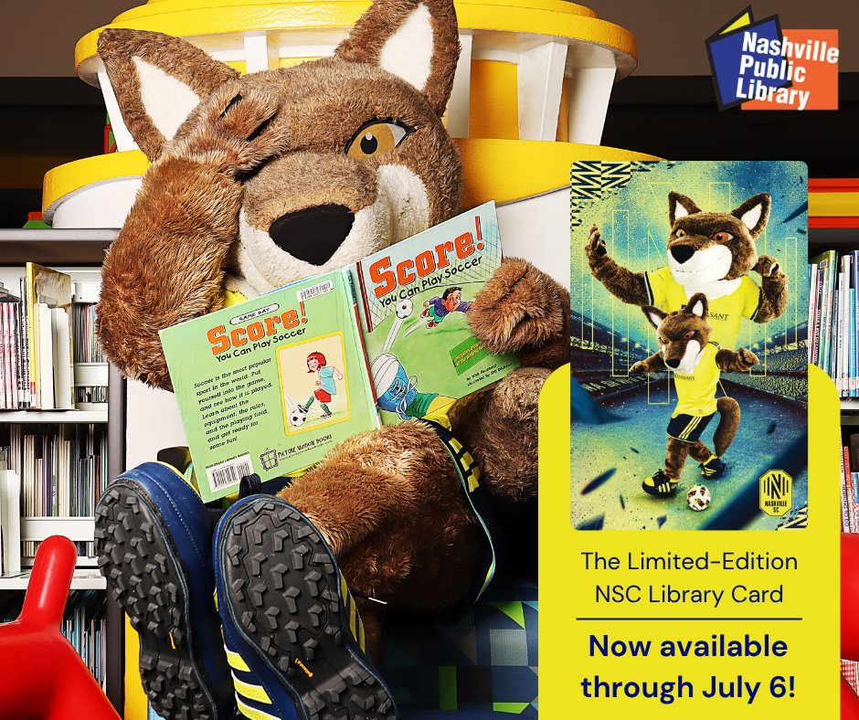 NowatNPL's tweet photo. Did you forget to sign up for the limited-edition NSC Library card? You're in luck — we've extended its availability for another week!

Get it now through July 6! https://t.co/V5wt4YsZHg https://t.co/d2YqAVea2v