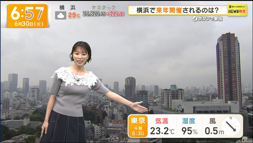 tokyo12channel's tweet photo. 2026/06/30 #グッドモーニング 今井春花さん https://t.co/YELLvu3Rzf