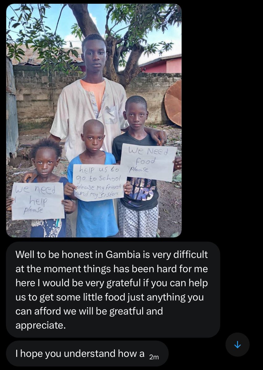 tolki3nn's tweet photo. heyyy, @Yamarkq is currently struggling in gambia and needs your help. please share this to bring awareness and support for him!! <33 https://t.co/kn0mqlXNkq