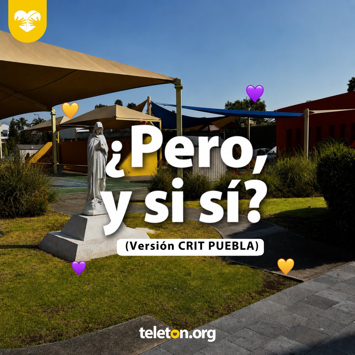 CRITPuebla's tweet photo. Detrás de cada gran victoria hay disciplina, esfuerzo y un equipo que nunca deja de creer.

Hoy queremos hacerte una pregunta… ⚽¿Y si sí?

💜 Porque las mejores historias no siempre terminan con un campeonato. Algunas comienzan con un primer paso. 💛

#CRITPuebla #vamosméxico https://t.co/OFddF0Neyk