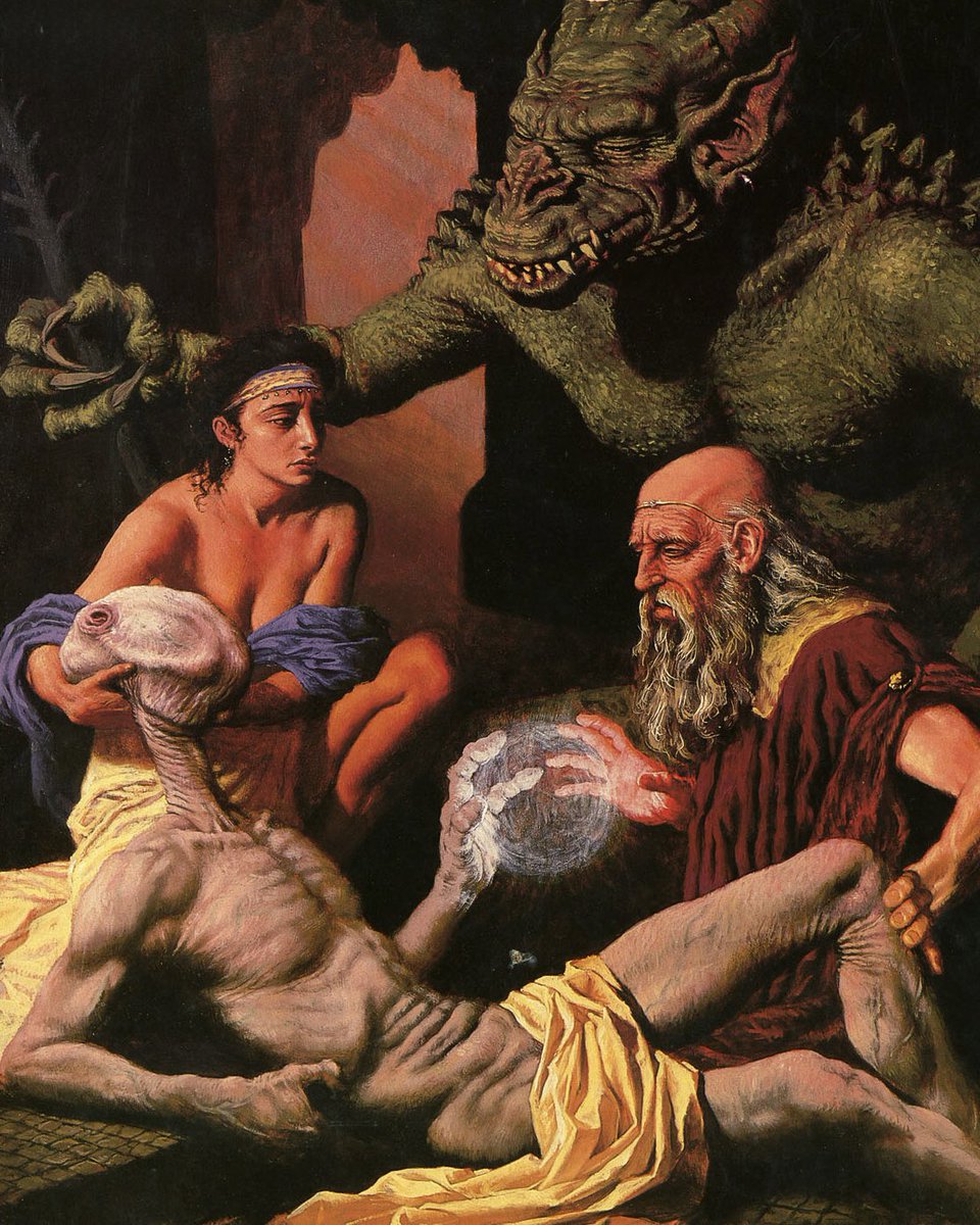 HeavyMetalInk's tweet photo. Miles Teves is an American artist specialized in concept art, creature design, sculpture, and visual effects for film. Born in 1963, he began his career working alongside Rob Bottin on Legend, where he helped create the iconic character Darkness. https://t.co/OwQ6QnOmZL