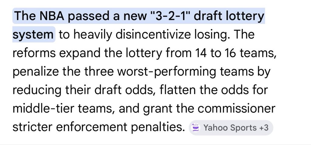 svecnick1's tweet photo. @Uncle__Jrue @nathanmarzion You realize picks don’t mean anything anymore unless you are decently competitive. https://t.co/D71yShJYC2