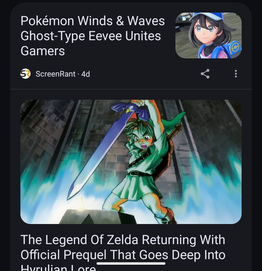 Homoseshual's tweet photo. I swear I blocked ScreenRant on my Google feed and yet it showed back up. Wtf?

I get sick of their clickbait titles full of theories and he said she said, nothing legit and citable. https://t.co/X9UmU7NwnK