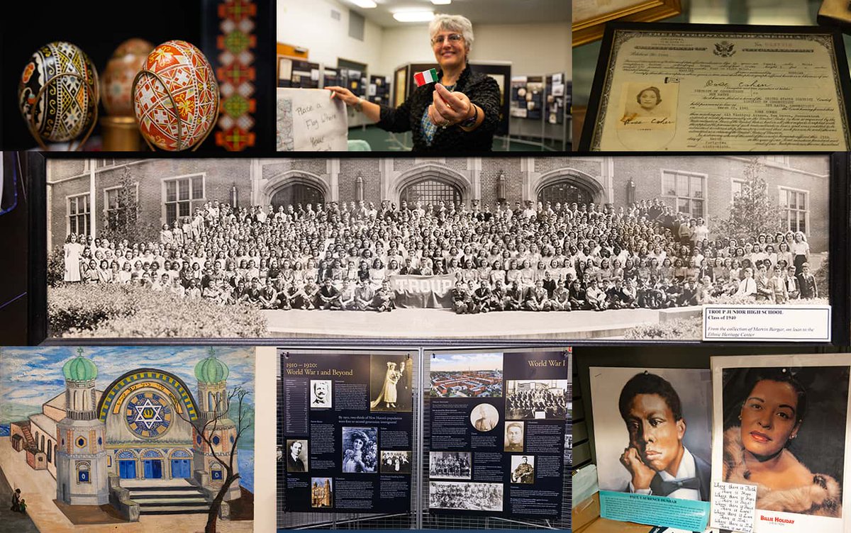 SCSU's tweet photo. Every community has a story worth preserving.

As part of America 250, the Ethnic Heritage Center at Southern is updating its exhibits and expanding its cultural heritage tours to reflect New Haven’s evolving history and diverse communities. #LeadingTheWay 

Learn more: https://t.co/VJkx73idZk
