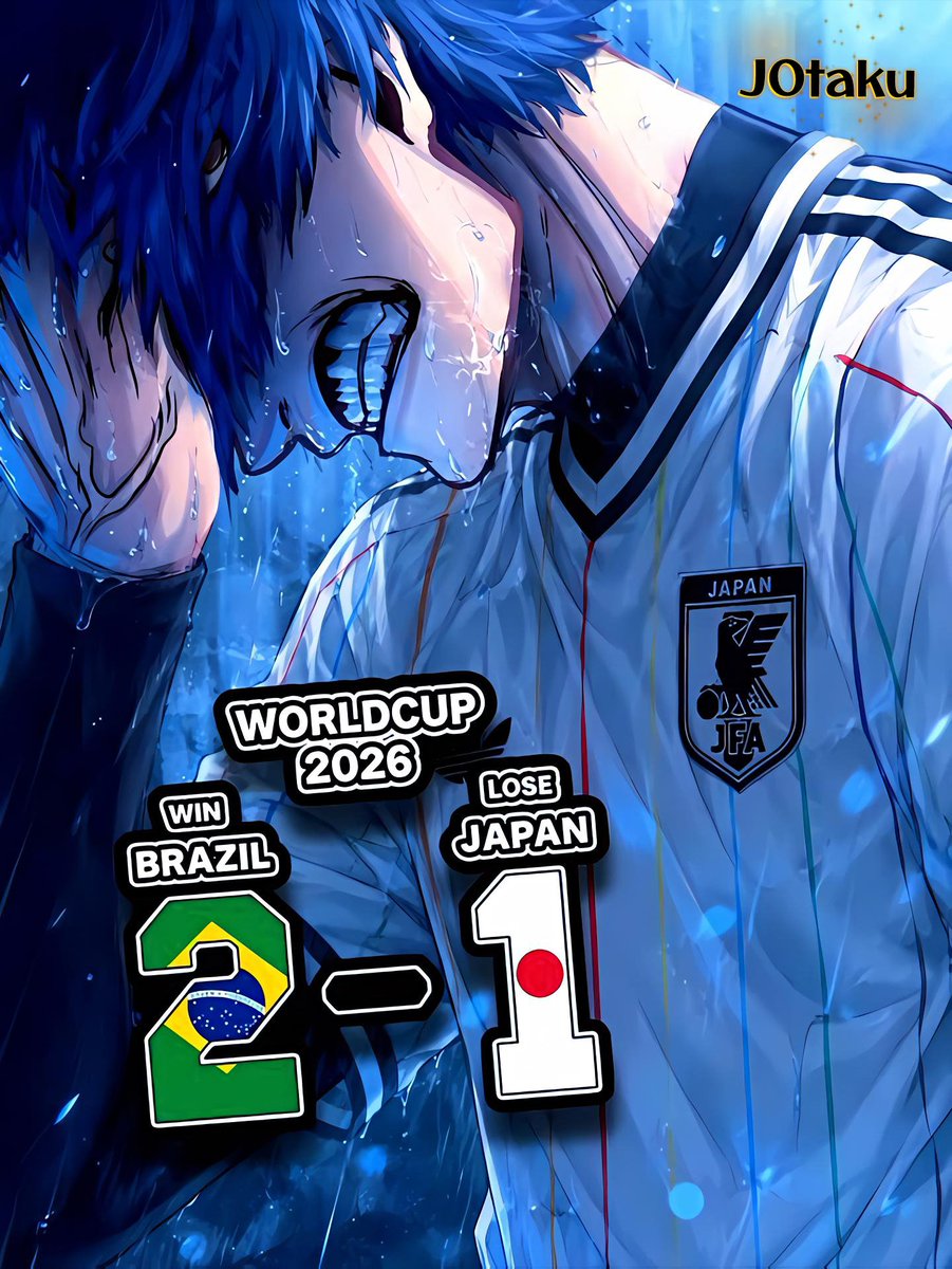 JOtaku121's tweet photo. El peor resultado que pude adivinar, Japón hasta lo último lo lucho.

#mundial2026 https://t.co/2JMf0ZGRhz