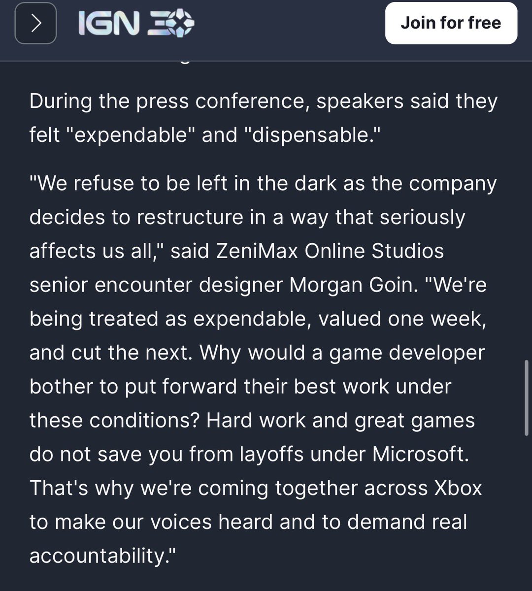 TheRedDragon's tweet photo. 🚨 Numerous Xbox Devs SLAM Xbox and new management 

Disrespecting developers and gamers https://t.co/gXSRtupONr