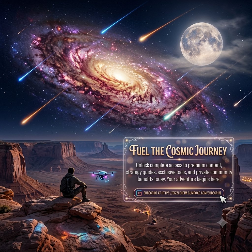 Cyykmade's tweet photo. "Embark on the cosmic journey! Subscribe to get front-row access to strategy guides, exclusive toolkits, and premium insights delivered straight from the frontier to your inbox."

#cyykmade #gumroad #subscribers https://t.co/TS8Vr4Vgkv