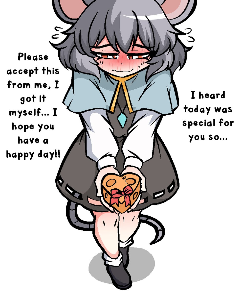 RuiHill's tweet photo. [Skb comm] Nazrin offers you a gift, requested by: @swagmastersans https://t.co/VM9hJUxxpC