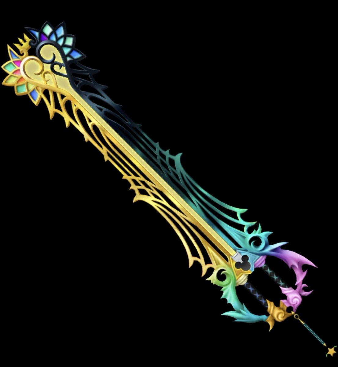 paopufortune's tweet photo. All 3 soriku keyblades https://t.co/JZMokJWoYA
