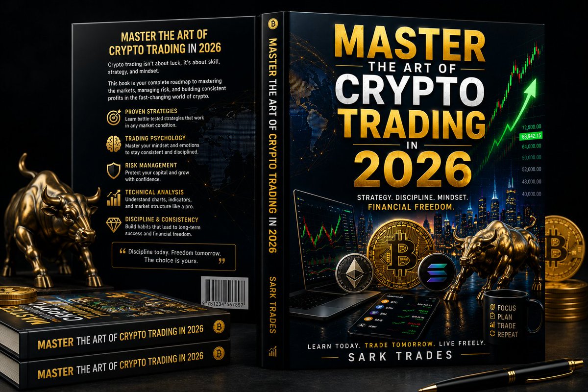 sarskx's tweet photo. I wrote this ebook from real trades. Real losses. Real lessons.
Liquidity sweeps, order flow, structure, killzones — all in one guide, built to give you a real edge.
Not theory. Experience.
🔗 Grab it for $50
❤️ Like or Comment "CRYPTO"to receive the DM link https://t.co/eSALwKaM6L