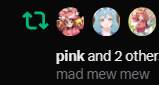 CZofumee's tweet photo. oh thats her thats the mew mew girl https://t.co/wdxDkDZitc