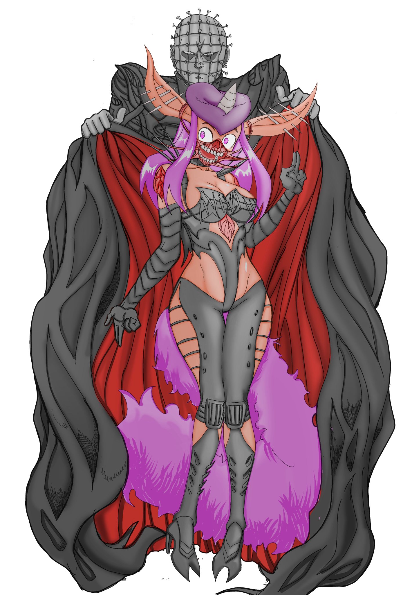 Since people keep asking what my profile pic is its this done by the lovely Victor. Fanbase caused this to happen now you gotta deal with it never going away. https://t.co/tDAMAP9kzA