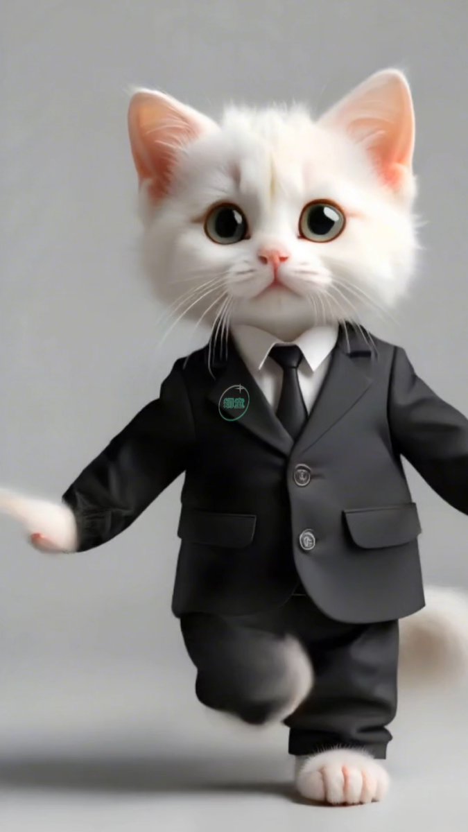 DFfreakin's tweet photo. Just accidentally replied to my work group’s "Good morning!" with a meme of a cat yawning and wearing a tiny suit. 8 colleagues liked it, no one asked what’s wrong with me. Guess this is office harmony. https://t.co/rzLg5Nz6ju