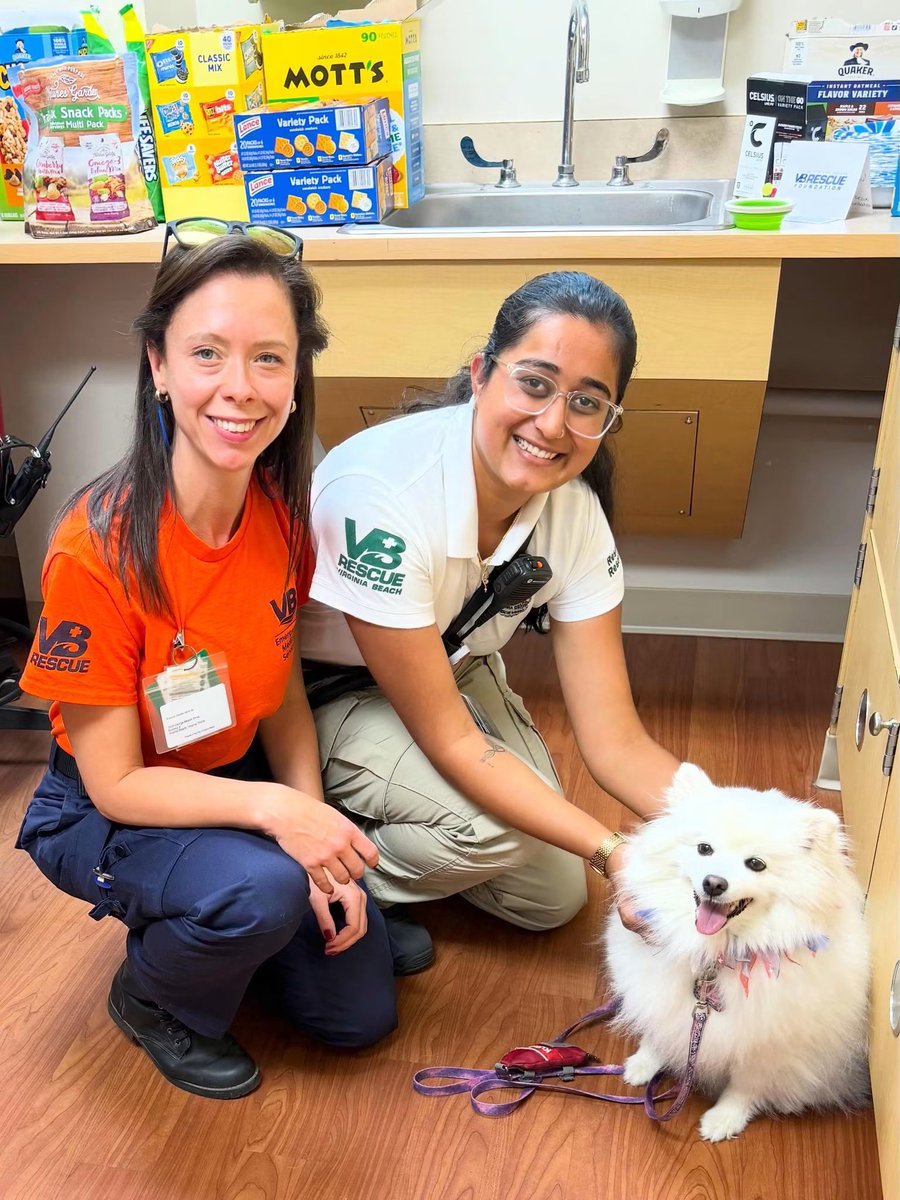 vbvrs's tweet photo. “Who Let The Dogs Out?”

Thanks to “Polar Bear,” a therapy dog with, “VB EMS Therapy Dogs” organization for stopping by @sentarahealth VB Emergency Room &amp; helping to de-stress our https://t.co/VRBtG1KYhs volunteers! https://t.co/zuNn51FoIv