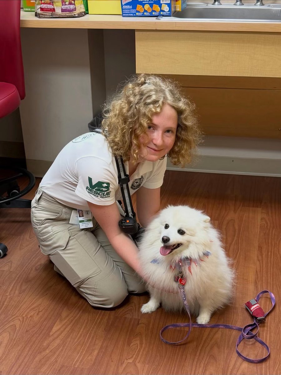 vbvrs's tweet photo. “Who Let The Dogs Out?”

Thanks to “Polar Bear,” a therapy dog with, “VB EMS Therapy Dogs” organization for stopping by @sentarahealth VB Emergency Room &amp; helping to de-stress our https://t.co/VRBtG1KYhs volunteers! https://t.co/zuNn51FoIv