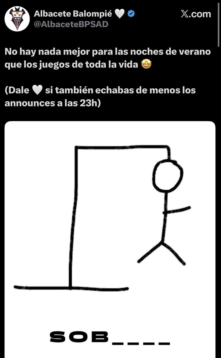CHOCO_LATILLO's tweet photo. El Cm del Albacete ya se está suicidando antes de anunciar a Soberón, lo nunca visto . https://t.co/cGHyCZoWWk