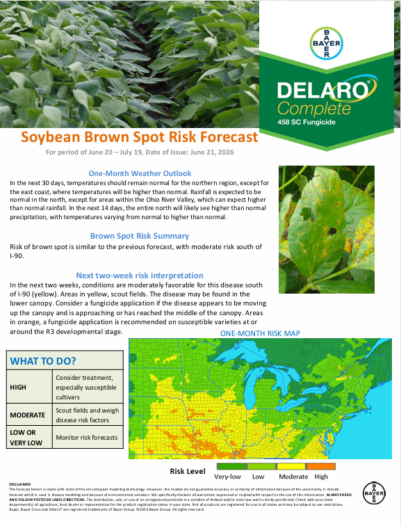 Channel_SD's tweet photo. Protect your SB yield from disease! @BayerCropProUS @ChannelSeed https://t.co/BgqUgBDV9K