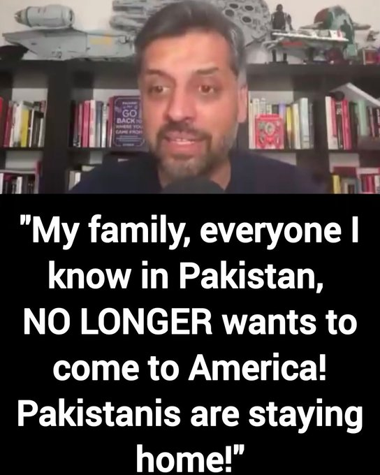 AntiWokeMemes's tweet photo. Do you support the decision of Pakistanis refusing to come to America ?

Yes or No ? https://t.co/NunVwLHvkC