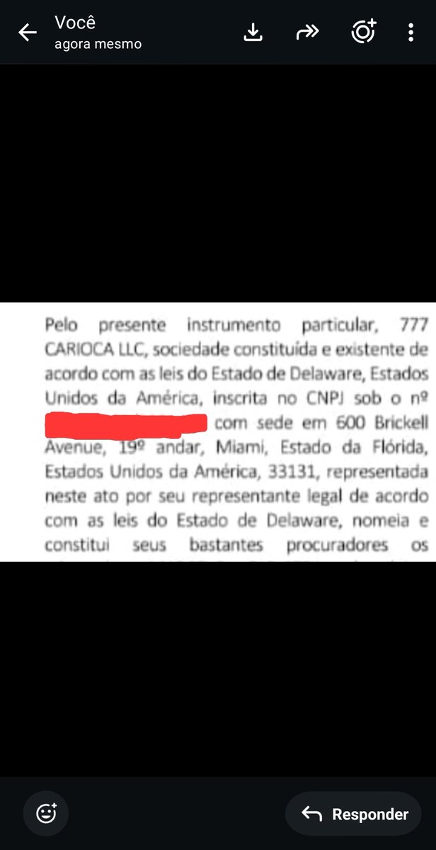 JAmerico1969's tweet photo. Pelas leis de Delawere? Cadê a identificação da pessoa física que outorgou poderes aos advogados para o ingresso da ação? Porque o QSA não informa quem são os sócios administradores? https://t.co/DrEbg5lg4A