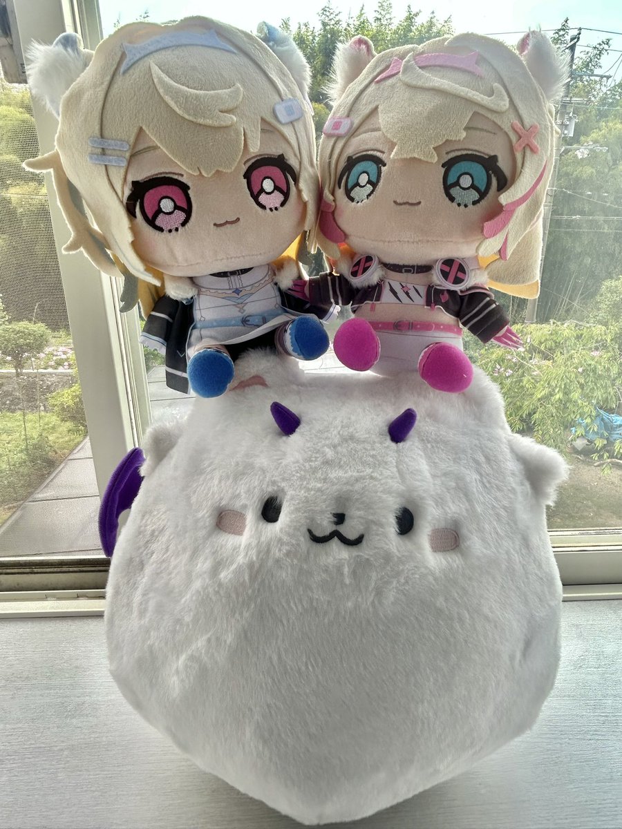 ☀️おはよう🐾🩵🩷 #FUWAMOCO ちゃん！！😊今日のholoENコラボ頑張っ
