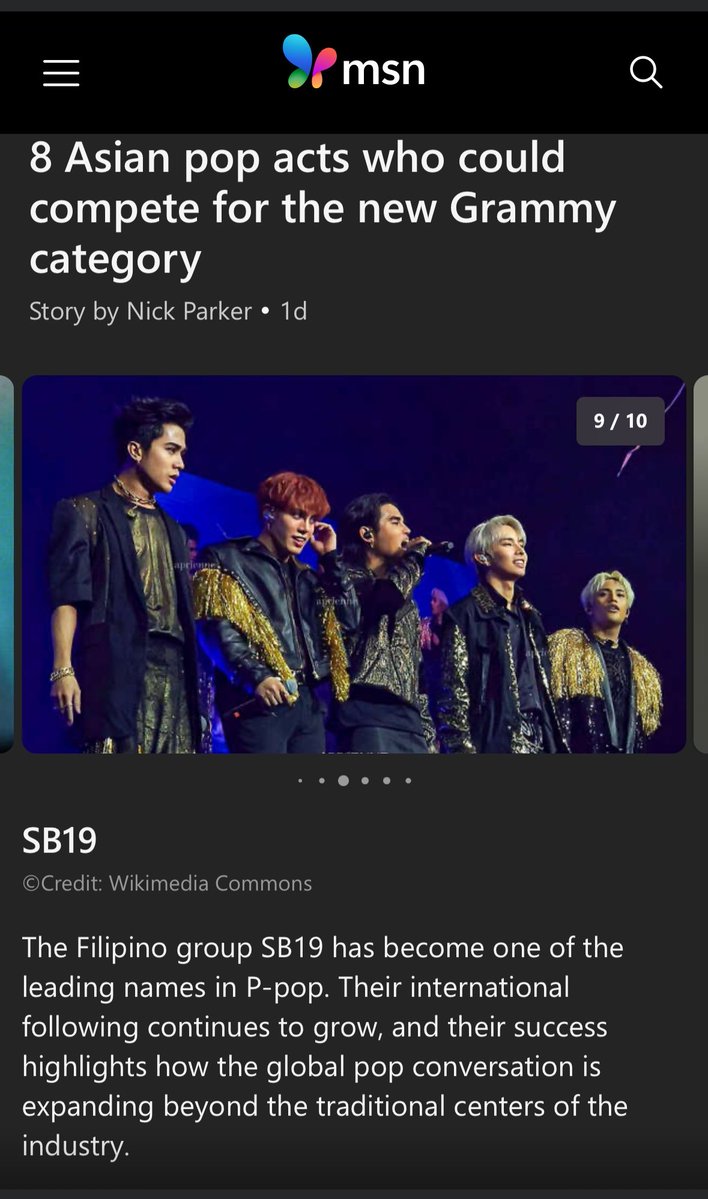 Olbap81818's tweet photo. To be acknowledged as one of the acts that can compete for the new Grammy category alongside big names in Asia is such a proud moment. 

This shows that SB19 represents Asia well and has a very strong qualities to compete globally. 

#SB19 @SB19 https://t.co/UnPFwka7Qo