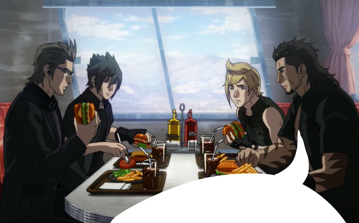 whyregirls's tweet photo. this is the most gladio &amp; noctis tweet ever https://t.co/449VcrGovK