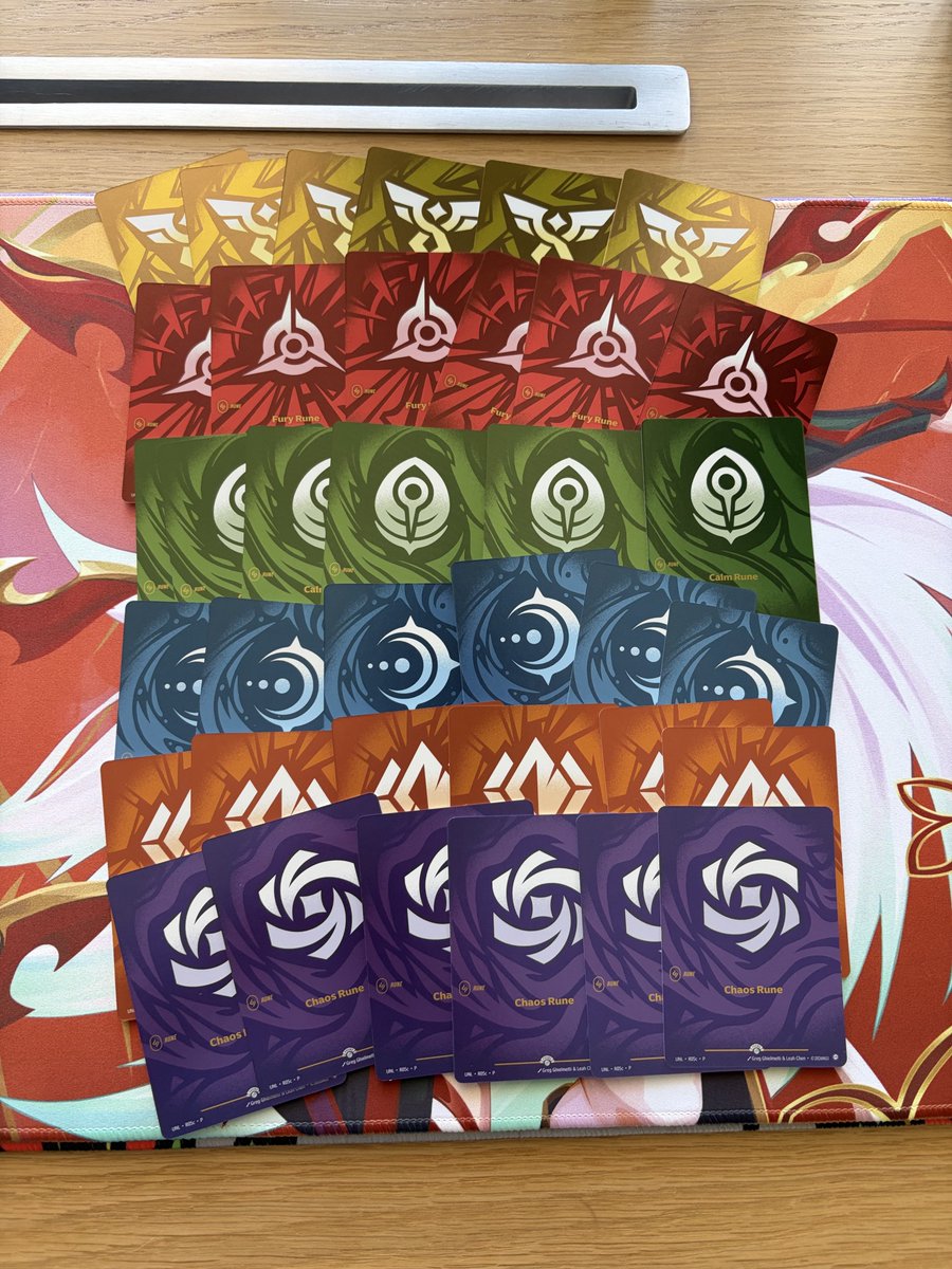 nacktcg's tweet photo. How do we feel about the prize wall runes? Gas or pass https://t.co/uR8HDWyQOd