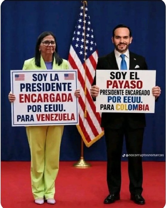 Orlando71156528's tweet photo. ‼️🇨🇴 🇻🇪 Así es la cosa. 🫢 🫣 https://t.co/fW049907f5