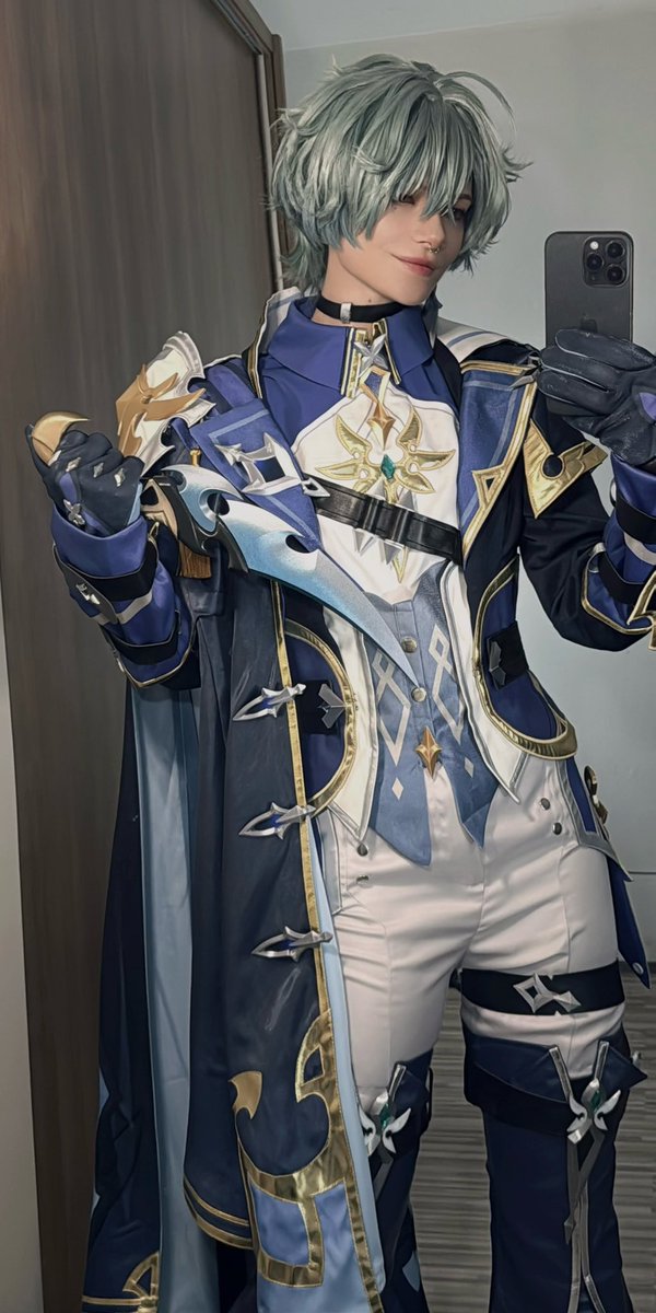 teo930407's tweet photo. lohen cosplay #genshinimpact https://t.co/NpXVjtGtLh