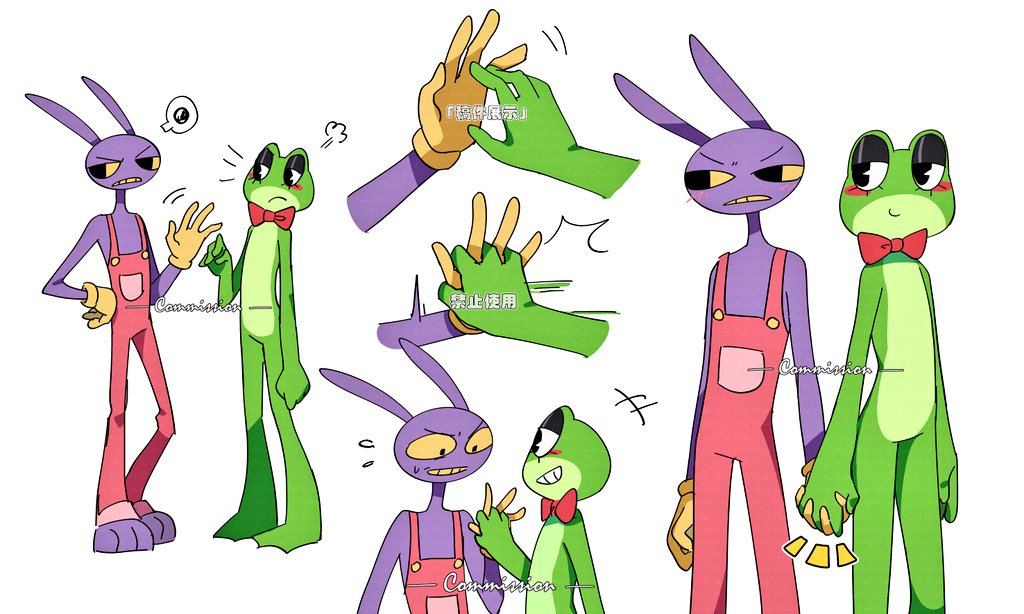 PAINXP_'s tweet photo. #tadc #ribbitrabbitㅤㅤ https://t.co/sKYfwyQupL