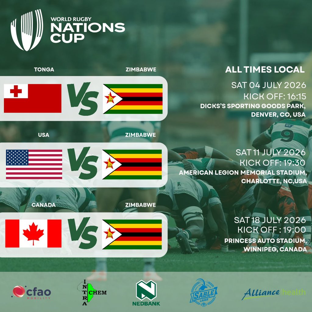 Image for the Tweet beginning: The World Rugby Nations Cup
