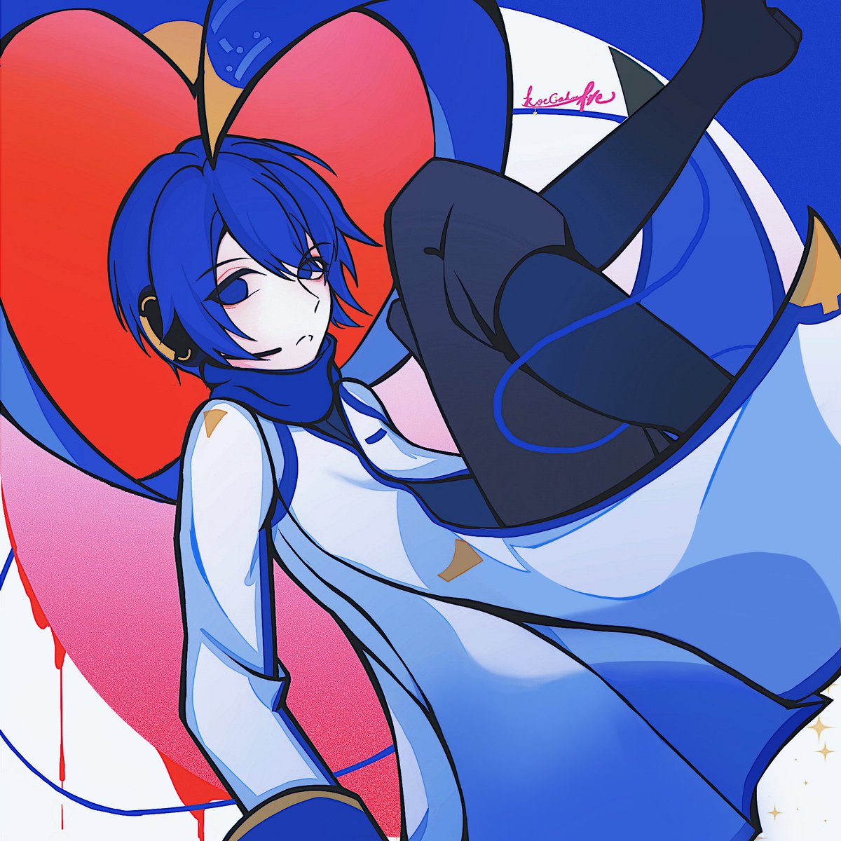 KoeM54298's tweet photo. 还有一张 去年的
＃KAITO https://t.co/pqyWWirSBH