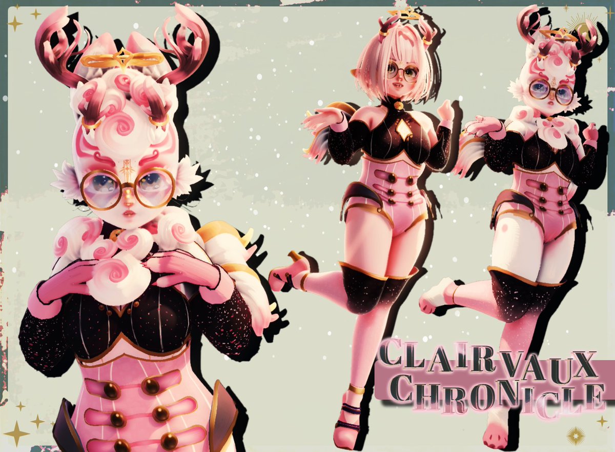 CLAIRVAUXVT's tweet photo. Clairvaux Chronicle - Angelic Aetherial Outfit
#vtuber #vtubermodel #vroid #vroidmodel #envtuber #furrydesign #furryvtuber https://t.co/Q1qBsdohji