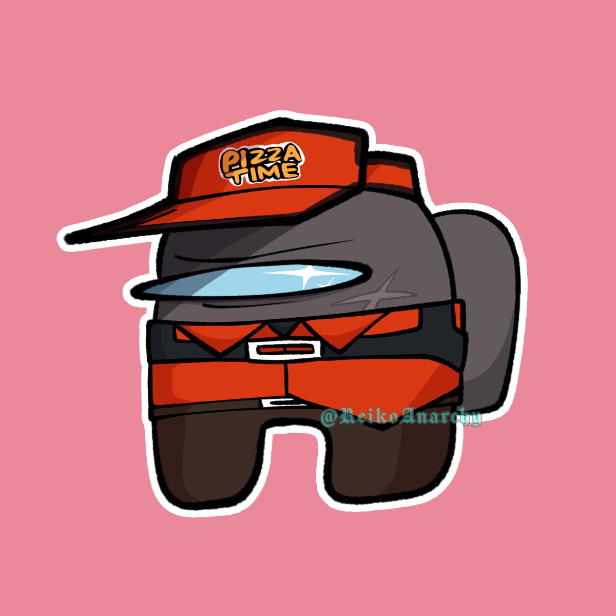 ReikoAnarchy's tweet photo. He turned into a bean #pizzagamebeta #amongus https://t.co/36hB1HSwMc