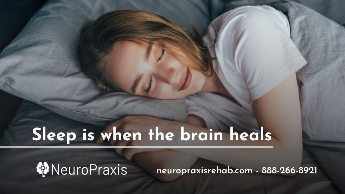 NeuroPraxis_Co's tweet photo. #Sleep is vital for #braininjury #recovery. 💤
Research shows better sleep predicts better cognitive outcomes after #TBI. 🧠
#NeuroPraxis helps improve recovery outcomes. 👍
Sleep helps the brain heal. 🌙
Read the study: https://t.co/xuuzzfjAi1
#Rehab #California #concussion https://t.co/VqatXB2i7k