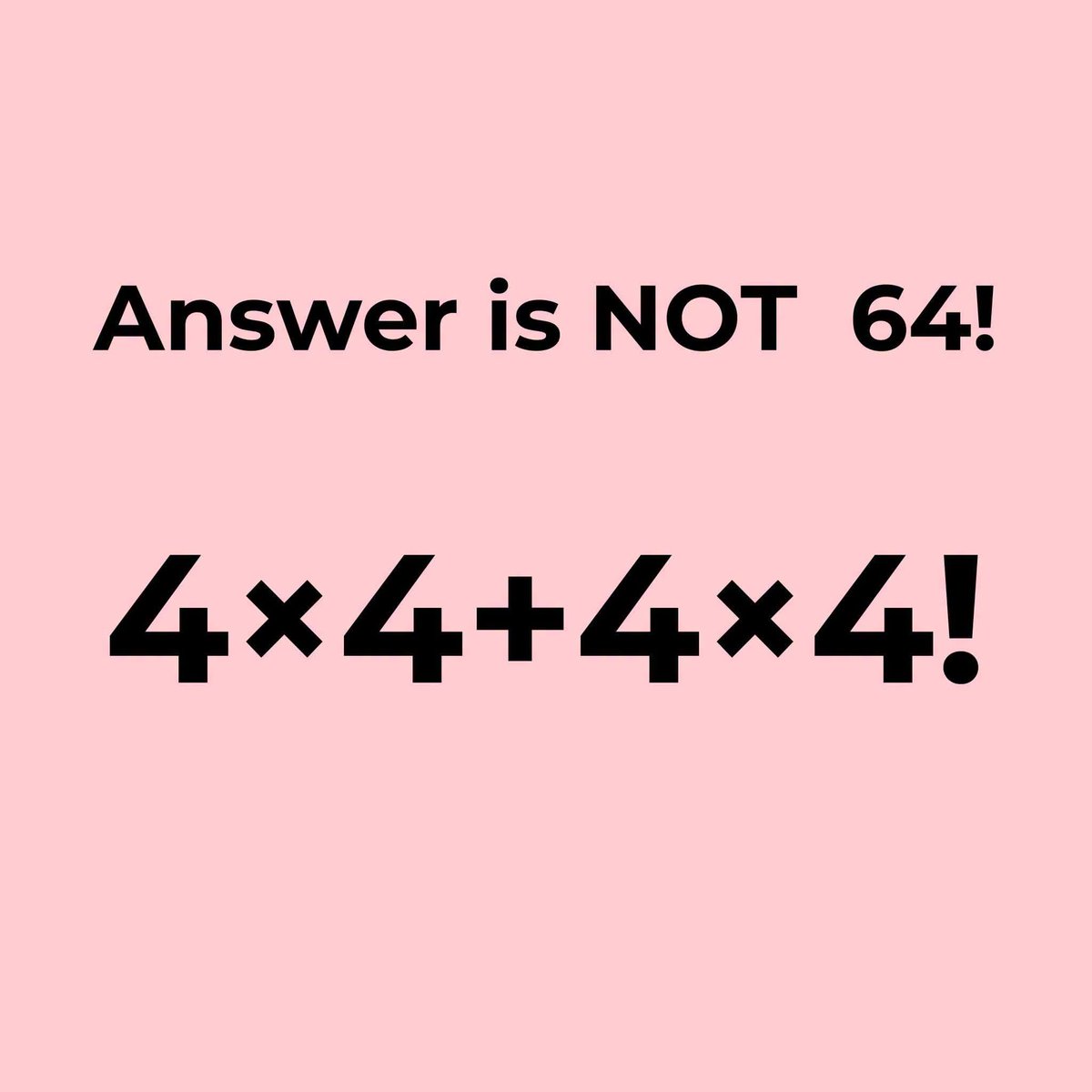 davidhuang96's tweet photo. Answer is not 64
Use your brain 🧠 https://t.co/nBaBLAicgo